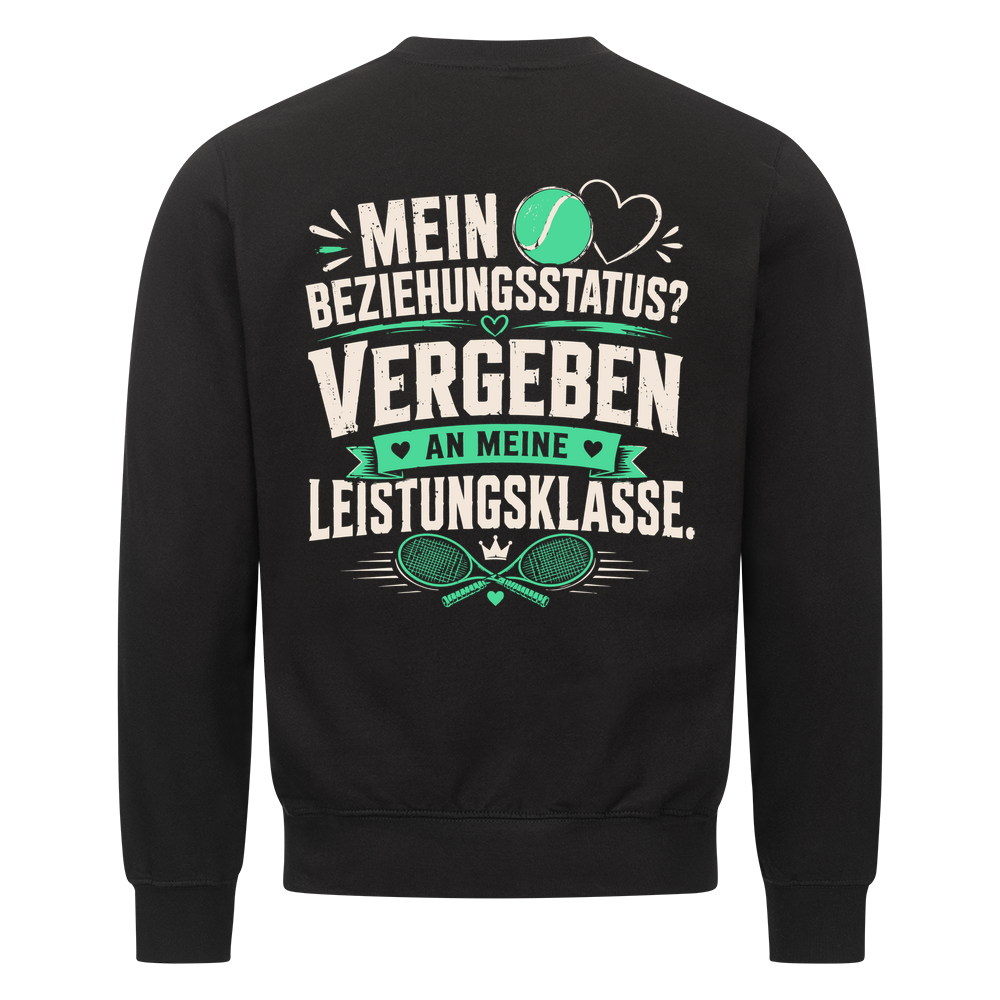 Beziehungsstatus auf Sweatshirt, Farbe schwarz