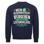 Beziehungsstatus auf Sweatshirt, Farbe marineblau