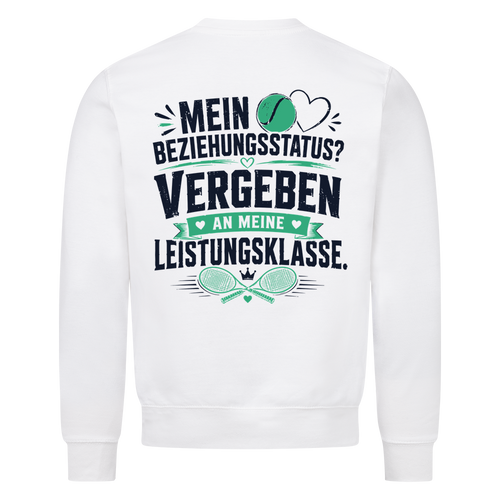 Beziehungsstatus auf Sweatshirt, Farbe weiß