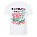 Love & Break auf T-Shirt, Farbe weiß
