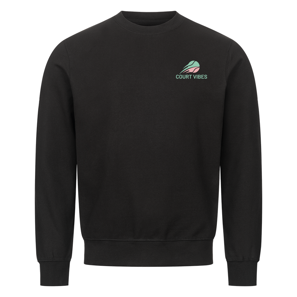 Love & Break auf Sweatshirt, Farbe schwarz