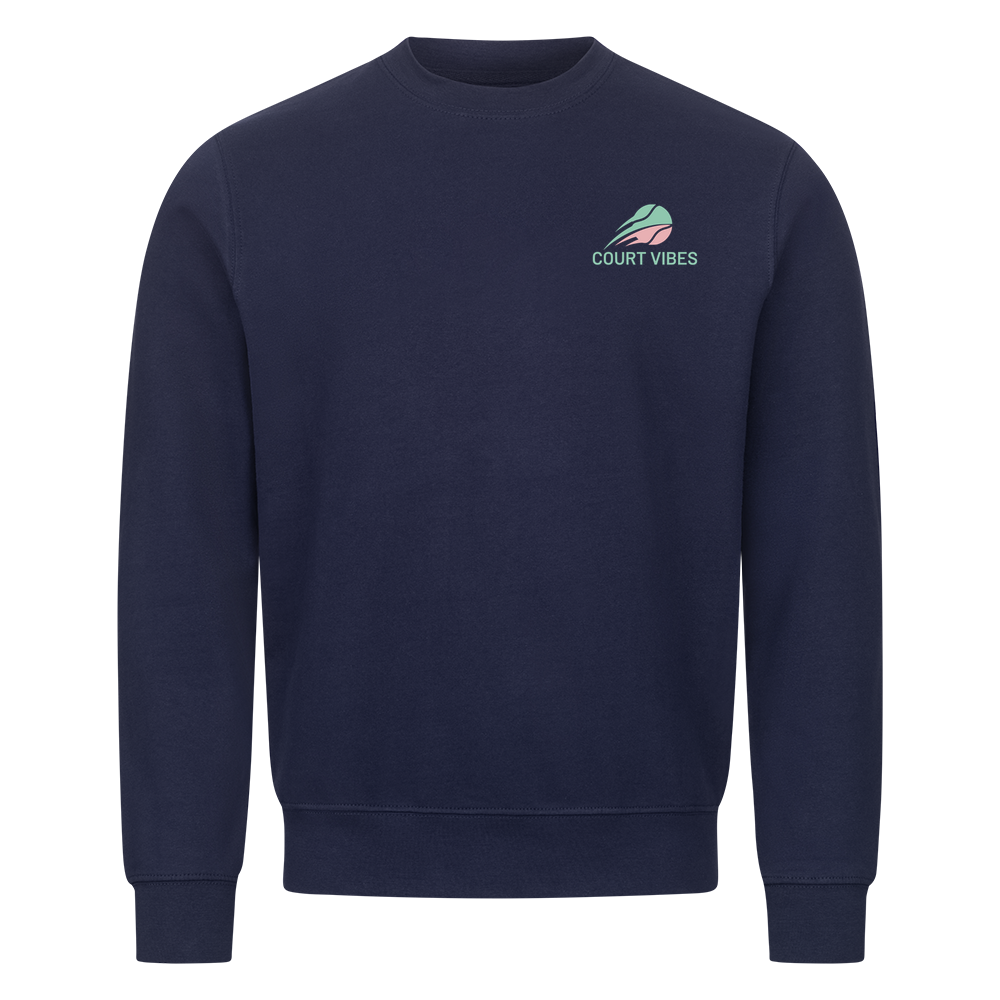 Love & Break auf Sweatshirt, Farbe marineblau