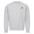Love & Break auf Sweatshirt, Farbe grau meliert