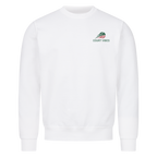Love & Break auf Sweatshirt, Farbe weiß