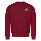 Love & Break auf Sweatshirt, Farbe weinrot