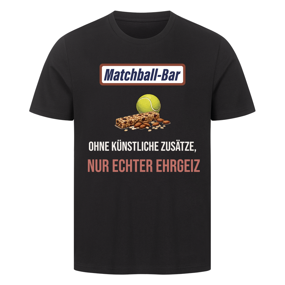 Nur echter Ehrgeiz auf T-Shirt, Farbe schwarz
