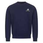 Wasserrohrbruch auf Sweatshirt, Farbe marineblau
