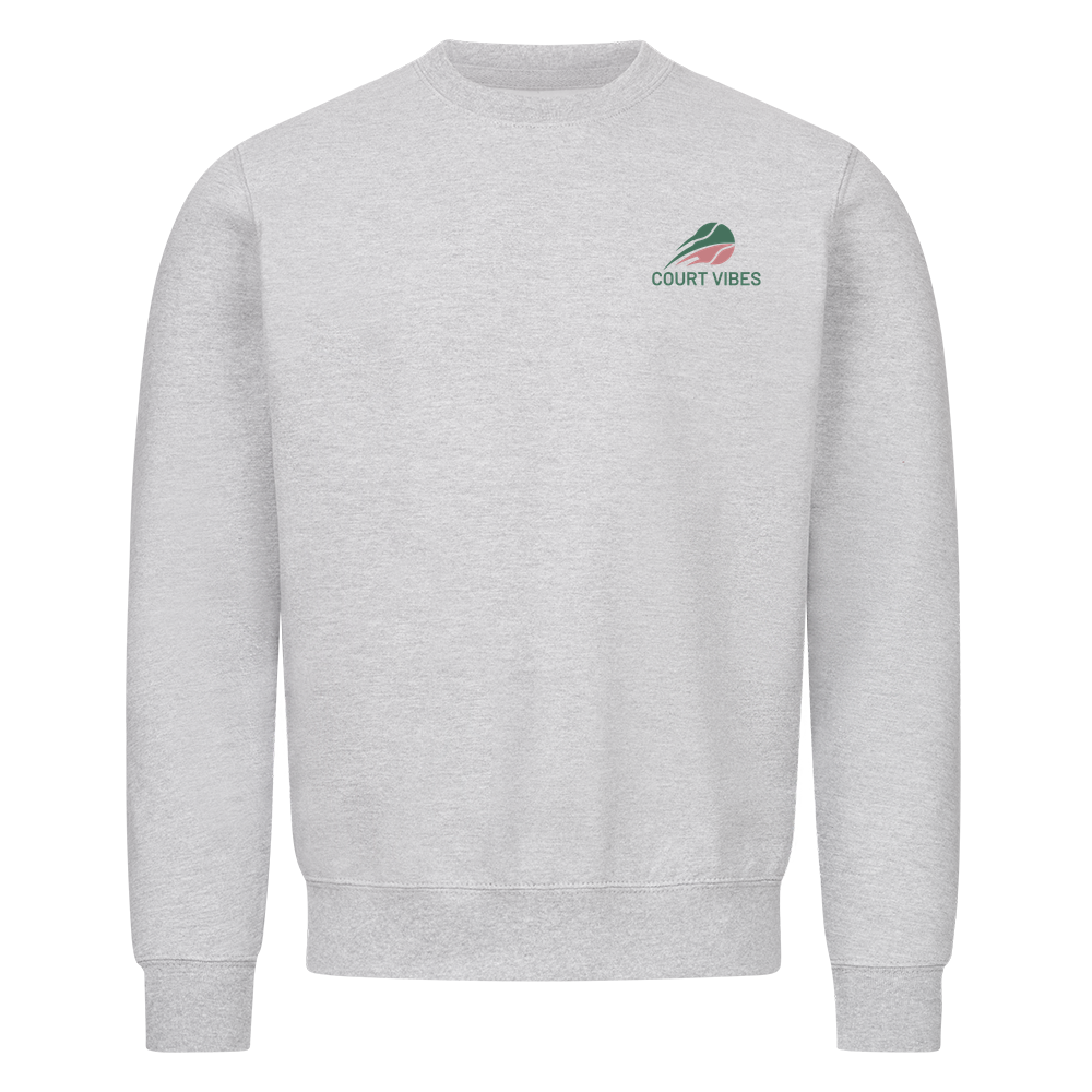 Wasserrohrbruch auf Sweatshirt, Farbe grau meliert