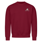 Wasserrohrbruch auf Sweatshirt, Farbe weinrot
