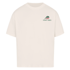 Mein Revier auf Oversized Shirt, Farbe naturweiß