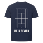 Mein Revier auf T-Shirt, Farbe marineblau