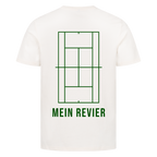 Mein Revier auf T-Shirt, Farbe naturweiß