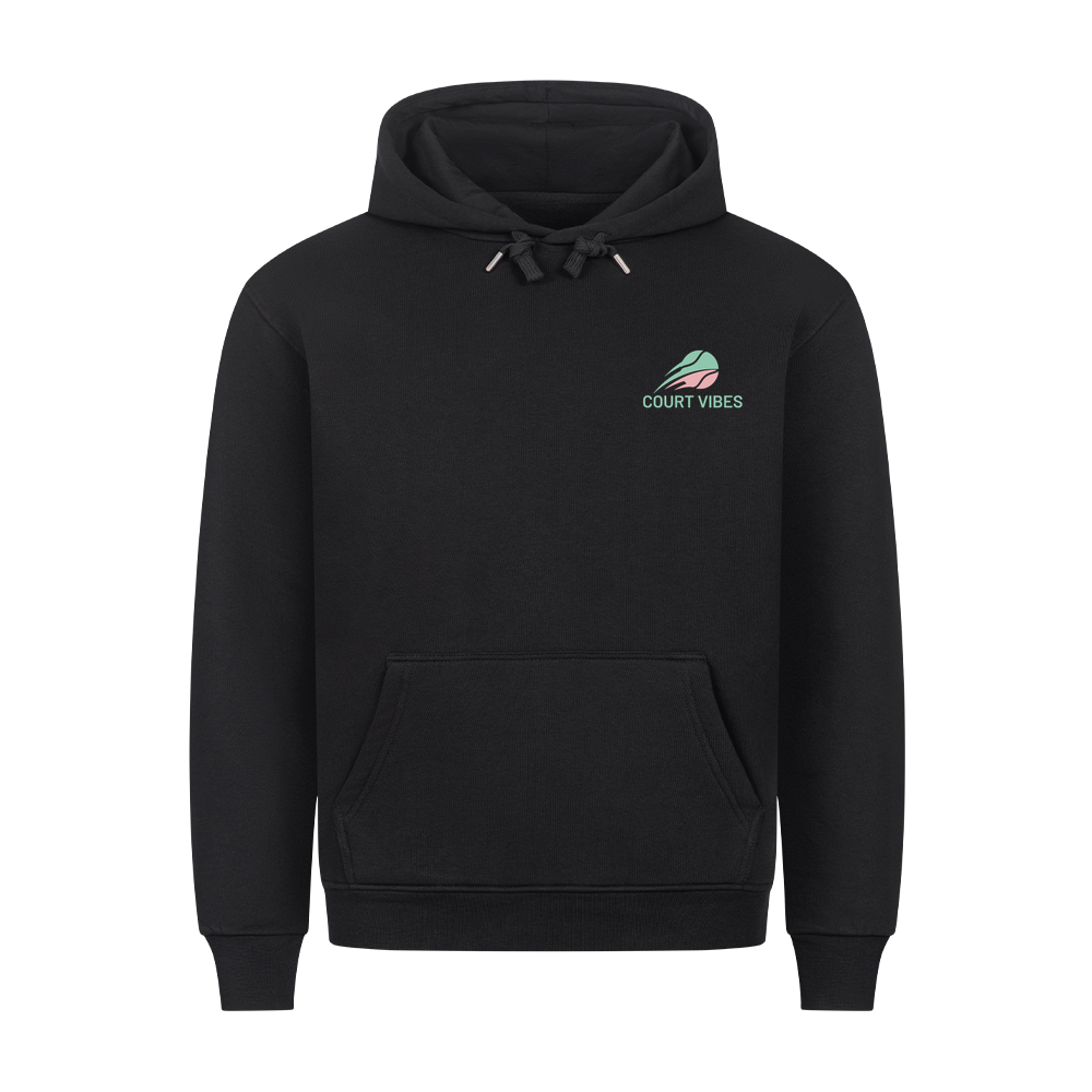 Mein Revier auf Hoodie, Farbe schwarz