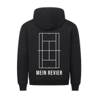 Mein Revier auf Hoodie, Farbe schwarz
