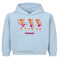 Yuna Vorhand auf Kinder-Hoodie, Farbe babyblau