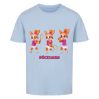 Yuna Rückhand auf Kinder-Shirt, Farbe himmelblau