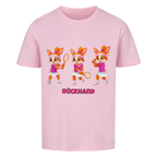 Yuna Rückhand auf Kinder-Shirt, Farbe rosa