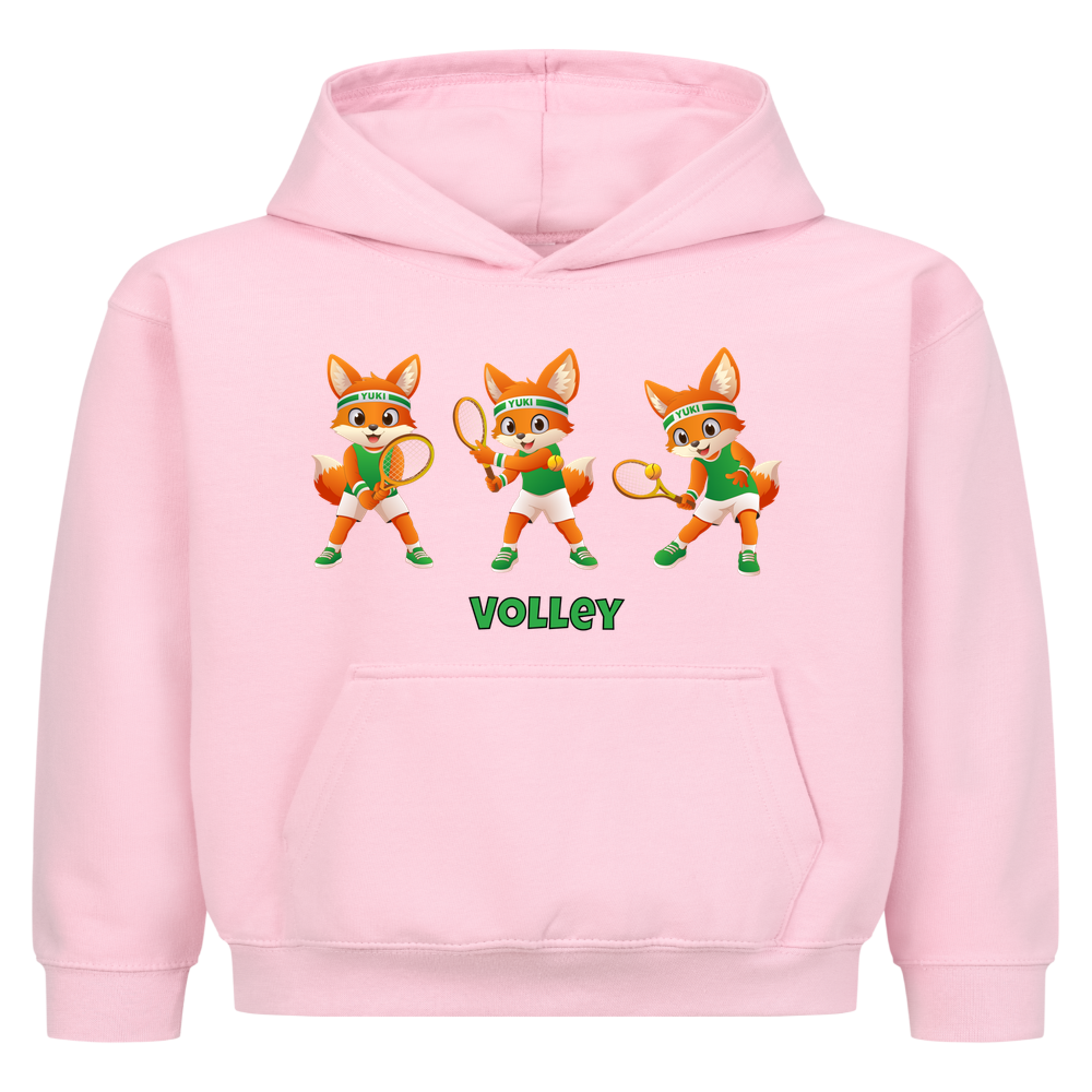 Yuki Volley auf Kinder-Hoodie, Farbe rosa