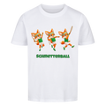 Yuki Schmetterball auf Kinder-Shirt, Farbe weiß