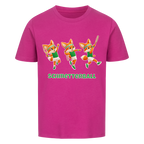 Yuki Schmetterball auf Kinder-Shirt, Farbe lila