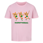 Yuki Schmetterball auf Kinder-Shirt, Farbe rosa