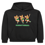 Yuki Schmetterball auf Kinder-Hoodie, Farbe schwarz