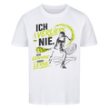 Ich verliere nie Spieler auf Kinder-Shirt, Farbe weiß