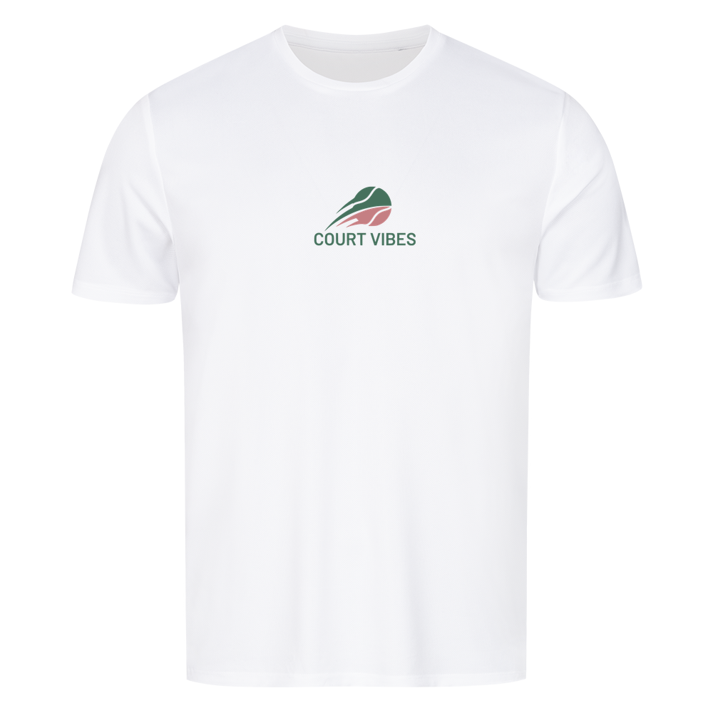 Mein Revier auf Sport-Shirt, Farbe weiß