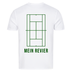 Mein Revier auf Sport-Shirt, Farbe weiß