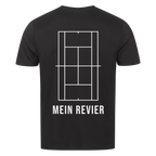 Mein Revier auf Sport-Shirt, Farbe schwarz