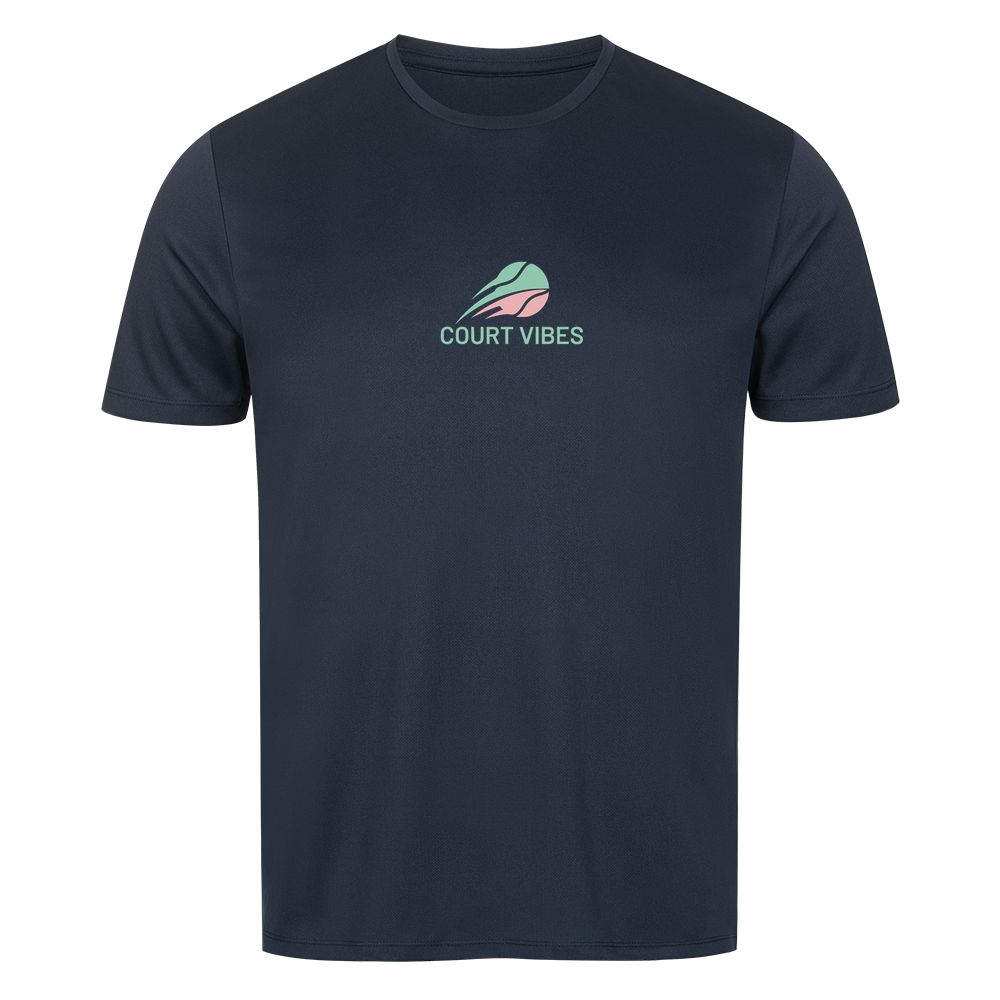 Mein Revier auf Sport-Shirt, Farbe marineblau