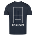 Mein Revier auf Sport-Shirt, Farbe marineblau