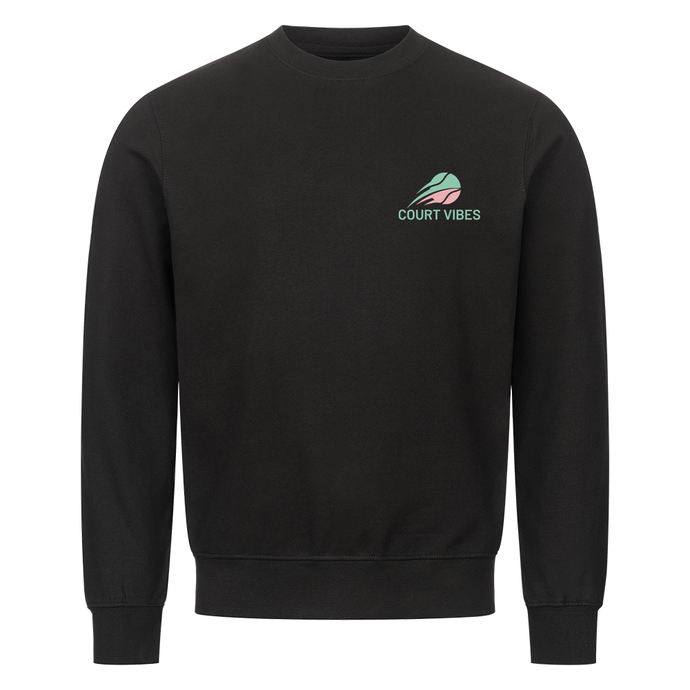 Gelb ist mein Bunt auf Sweatshirt, Farbe schwarz