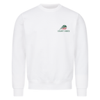 Gelb ist mein Bunt auf Sweatshirt, Farbe weiß