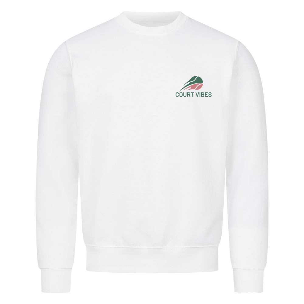 Gelb ist mein Bunt auf Sweatshirt, Farbe weiß