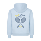 Gelb ist mein Bunt auf Hoodie, Farbe babyblau