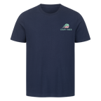 Gelb ist mein Bunt auf T-Shirt, Farbe marineblau