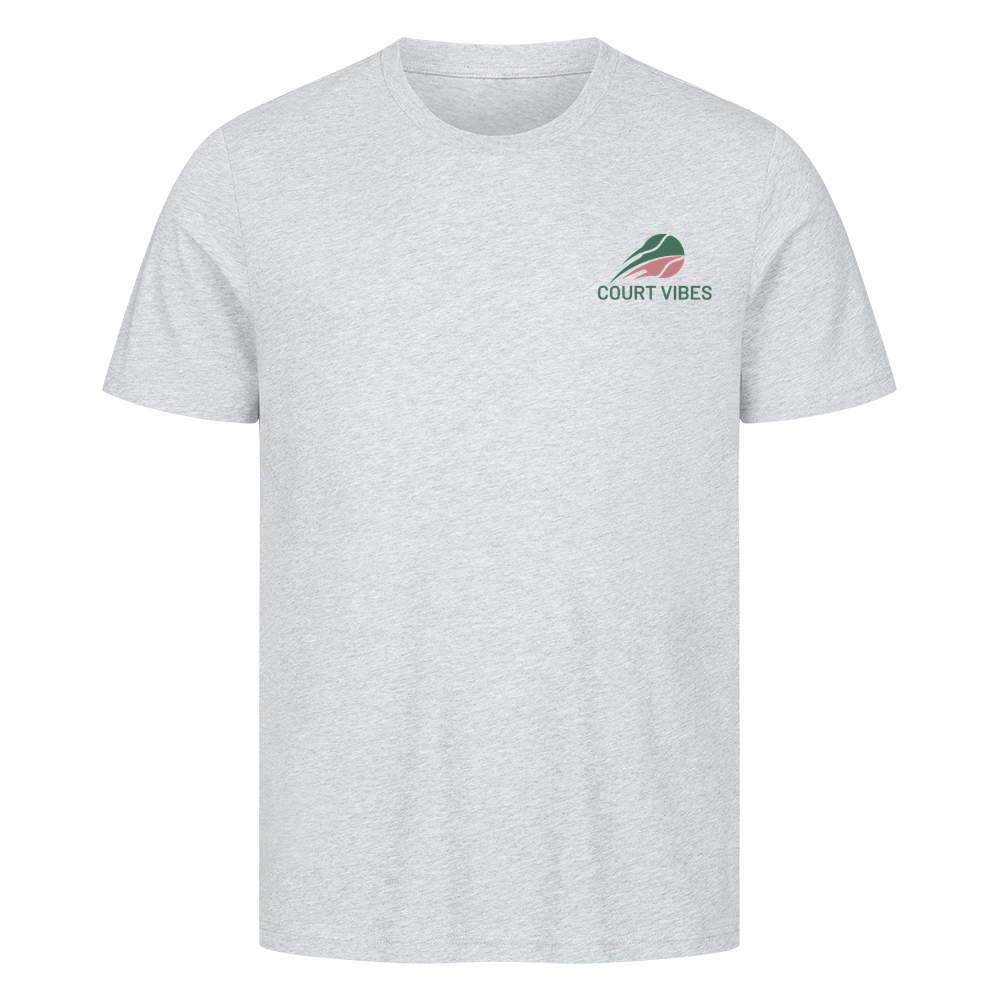 Gelb ist mein Bunt auf T-Shirt, Farbe grau meliert