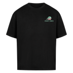 Gelb ist mein Bunt auf Oversized Shirt, Farbe schwarz