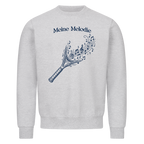 Meine Melodie auf Sweatshirt, Farbe grau meliert