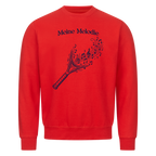 Meine Melodie auf Sweatshirt, Farbe rot