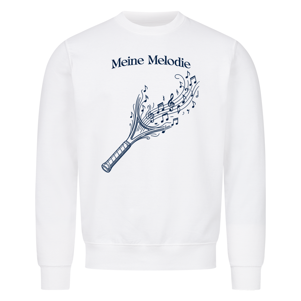 Meine Melodie auf Sweatshirt, Farbe weiß