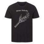 Meine Melodie auf T-Shirt, Farbe schwarz