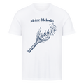 Meine Melodie auf T-Shirt, Farbe weiß