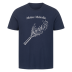 Meine Melodie auf T-Shirt, Farbe marineblau