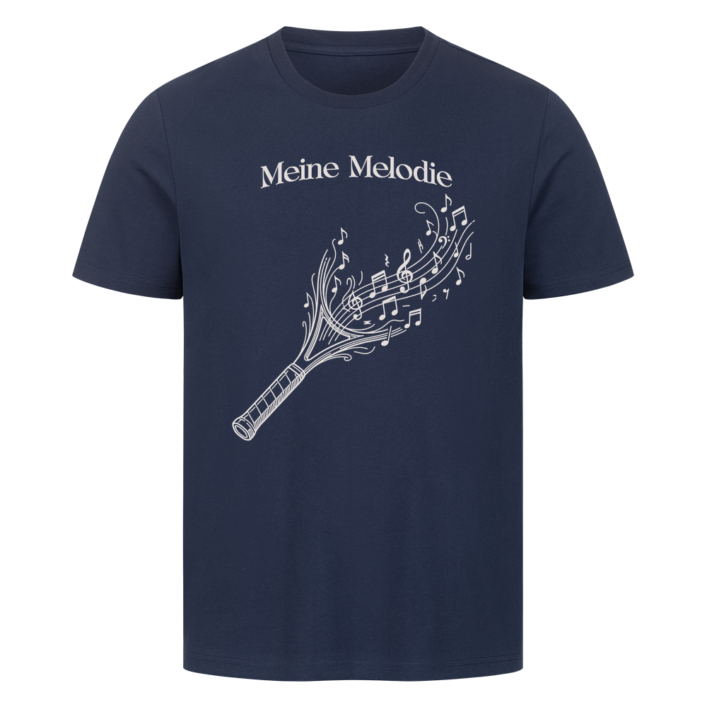Meine Melodie auf T-Shirt, Farbe marineblau