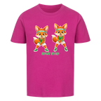 Yuki Split Step auf Kinder-Shirt, Farbe lila