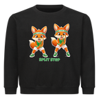 Yuki Split Step auf Kinder-Sweatshirt, Farbe schwarz