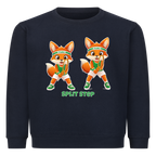 Yuki Split Step auf Kinder-Sweatshirt, Farbe marineblau