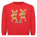 Yuki Split Step auf Kinder-Sweatshirt, Farbe rot